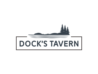 Docks Tavern logo design by done