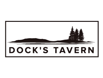 Docks Tavern logo design by jaize