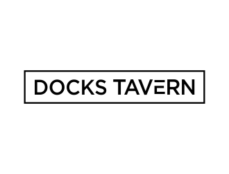 Docks Tavern logo design by akhi