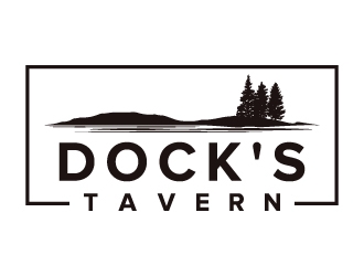 Docks Tavern logo design by jaize