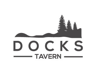 Docks Tavern logo design by rosy313