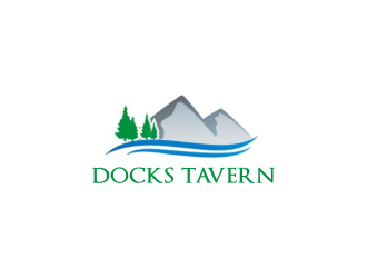 Docks Tavern logo design by Greenlight