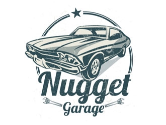 Nugget Garage logo design by LogoInvent