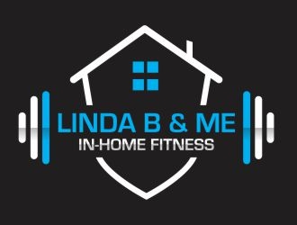 Linda B & Me In-Home Fitness logo design by ManishKoli