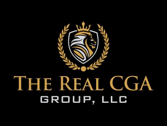 The Real CGA Group, LLC logo design by cikiyunn