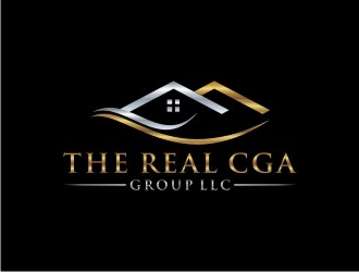 The Real CGA Group, LLC logo design by bricton