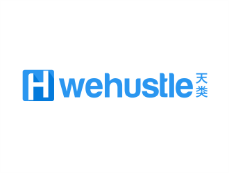 wehustle logo design by evdesign