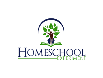Homeschool Experiment logo design by giphone