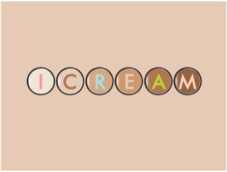 icream (need logo) logo design by STTHERESE