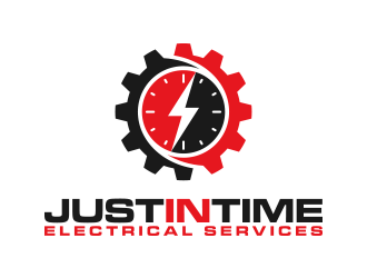 Just In Time Electrical Services logo design by lexipej