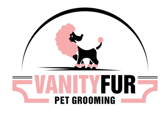 Vanity Fur pet grooming logo design by creativemind01