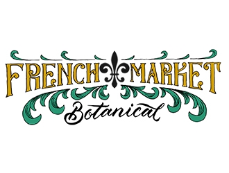 French Market Botanicals logo design by FIAFAI