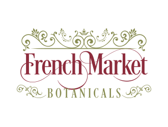 French Market Botanicals logo design by keylogo