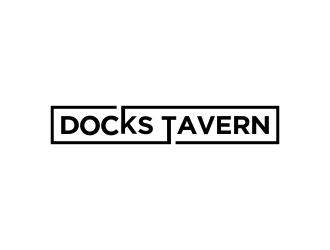 Docks Tavern logo design by Greenlight