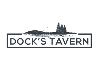 Docks Tavern logo design by Xeon