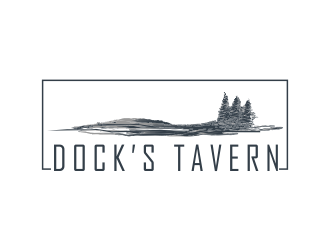 Docks Tavern logo design by Dhieko