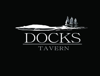 Docks Tavern logo design by vicafo