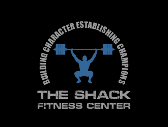 The Shack Fitness Center logo design by beejo