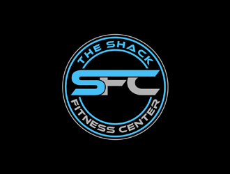 The Shack Fitness Center logo design by johana