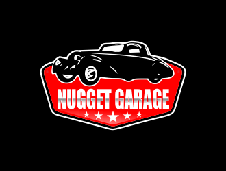 Nugget Garage logo design by giphone