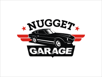 Nugget Garage logo design by catalin
