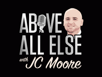 Above All Else with JC Moore logo design by lestatic22