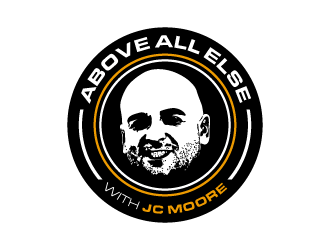 Above All Else with JC Moore logo design by torresace