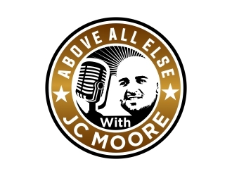 Above All Else with JC Moore logo design by WoAdek