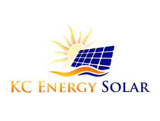 KC Energy Solar logo design by ROSHTEIN