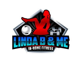 Linda B & Me In-Home Fitness logo design by uttam