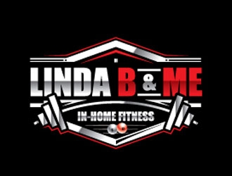 Linda B & Me In-Home Fitness logo design by shere