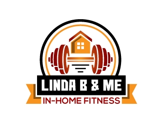 Linda B & Me In-Home Fitness logo design by Suvendu