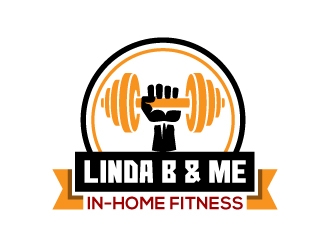 Linda B & Me In-Home Fitness logo design by Suvendu