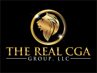The Real CGA Group, LLC logo design by bosbejo