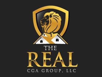 The Real CGA Group, LLC logo design by letsnote