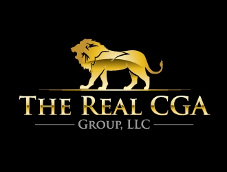 The Real CGA Group, LLC logo design by ElonStark