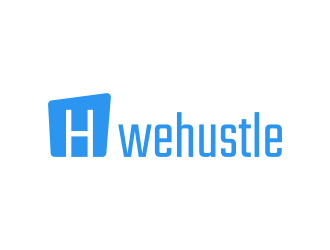 wehustle logo design by rezadesign