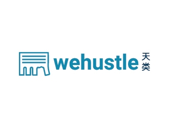 wehustle logo design by Fear