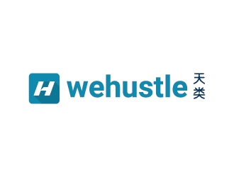 wehustle logo design by Fear