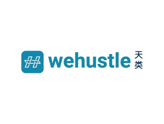 wehustle logo design by Fear