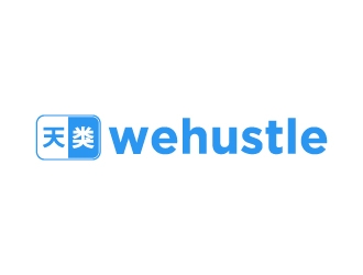 wehustle logo design by wongndeso
