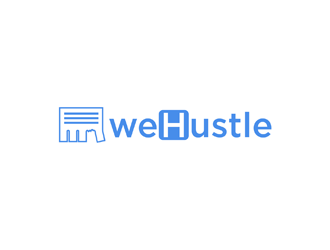 wehustle logo design by johana