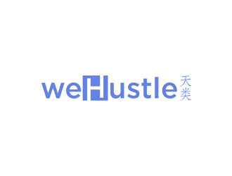 wehustle logo design by johana