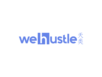 wehustle logo design by johana