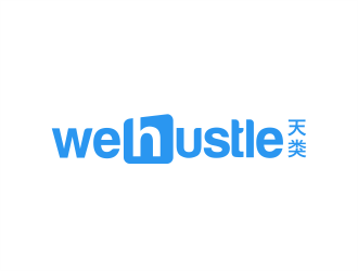 wehustle logo design by evdesign