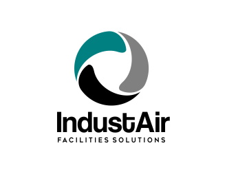 IndustAir  logo design by AisRafa