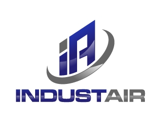 IndustAir  logo design by Suvendu