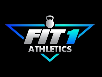 Fit 1 Athletics  logo design by Ultimatum