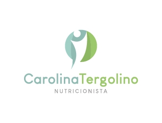 Carolina Tergolino, Nutricionista logo design by Fear