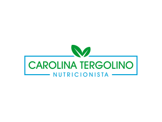 Carolina Tergolino, Nutricionista logo design by cintoko